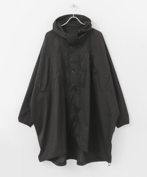 EKAL(エカル)の「ポータブルDWRオーバーコート(マウンテンパーカー・メンズ・BEG/BLK・S/M/L)」の16枚目の写真