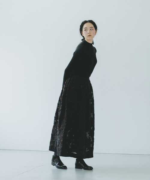 かぐれ(カグレ)の「susuri ハバネラスカート(スカート・レディース・black・1)」の12枚目の写真