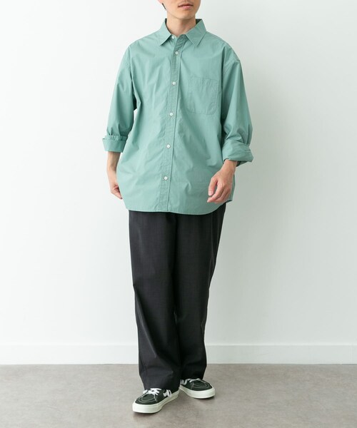 URBAN RESEARCH Sonny Label（アーバンリサーチサニーレーベル）の「リネンタッチポリエステルイージーパンツ（その他パンツ・メンズ・ブラック/チャコール/ネイビー・M/L）」の21枚目の写真