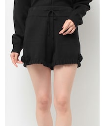 jouetie | ローズモチーフニットショーパン(その他パンツ)