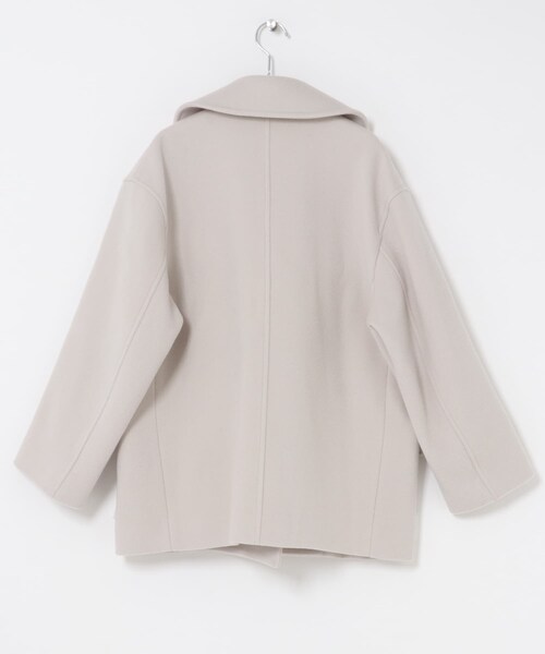 URBAN RESEARCH ROSSO（アーバンリサーチロッソ）の「オーバーミドルPコート（その他アウター・レディース・OFF×BLACK/L/GREIGE/CHARCOAL・FREE）」の16枚目の写真