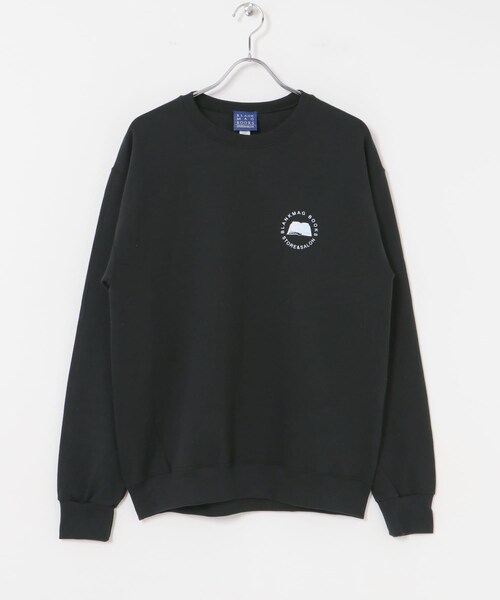 URBAN RESEARCH(アーバンリサーチ)の「BLANKMAG Go browse Crew(スウェット・メンズ・White/Black・M/L/XL)」の15枚目の写真