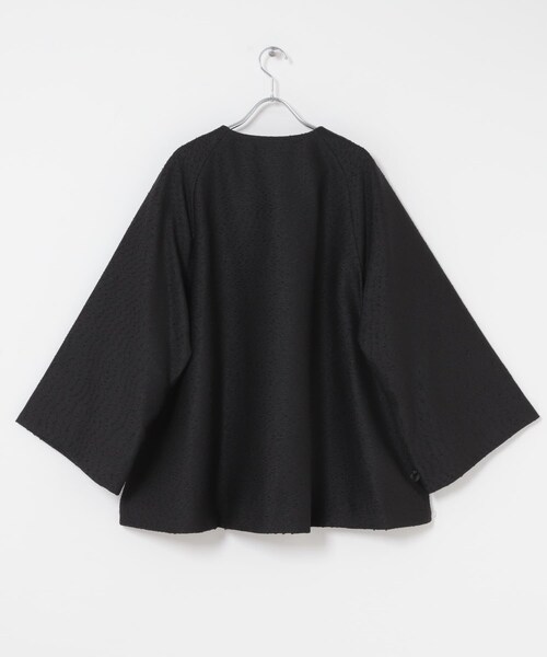 URBAN RESEARCH ROSSO(アーバンリサーチロッソ)の「CHIGNON ネップツイードコート(テーラードジャケット・レディース・LBEIGE/BLACK・Free)」の19枚目の写真