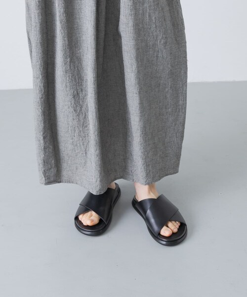 かぐれ（カグレ）の「CORSO ROMA, 9　CROSS SANDAL（サンダル・レディース・NERO・36/37/38）」の7枚目の写真