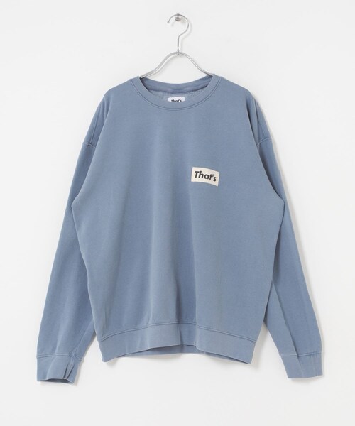 THE GOODLAND MARKET（ザグッドランドマーケット）の「That’s　THE SWEAT RELAX（スウェット・メンズ・DGR/BL・M/L/XL）」の14枚目の写真