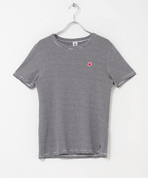 URBAN RESEARCH DOORS(アーバンリサーチドアーズ)の「『別注』PETIT BATEAU×DOORS EMBROIDERYT-SHIRTS ST(Tシャツ/カットソー・レディース・SMO/MARSH・XS/S/M)」の5枚目の写真