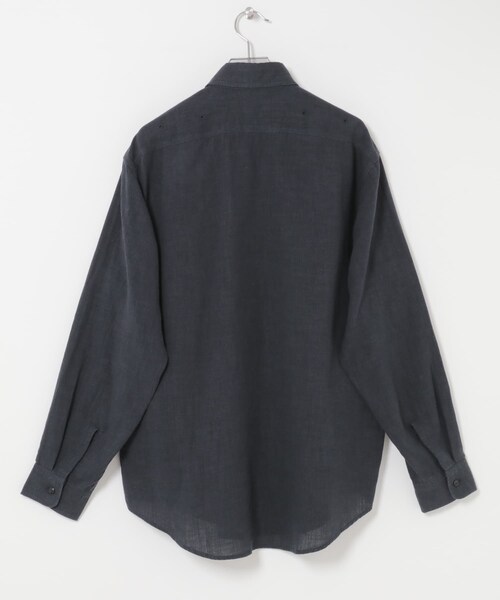 URBAN RESEARCH（アーバンリサーチ）の「SANDWASH LINEN WORK SHIRTS（シャツ/ブラウス・メンズ・WHITE/BLACK/BROWN/NAVY・M/L）」の18枚目の写真