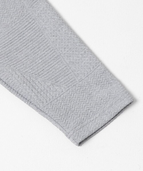 ITEMS URBANRESEARCH（アイテムズ アーバンリサーチ）の「ジオメジャカード カットソーカーディガン（カーディガン/ボレロ・メンズ・GRY/D.BLU/BLK・M/L）」の22枚目の写真