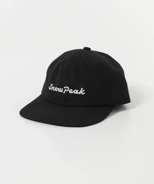 URBAN RESEARCH DOORS(アーバンリサーチドアーズ)の「Snow Peak Apparel Snow Peak Typography Cap(キャップ・レディース・BLACK/PINK/OLIVE・One)」の5枚目の写真