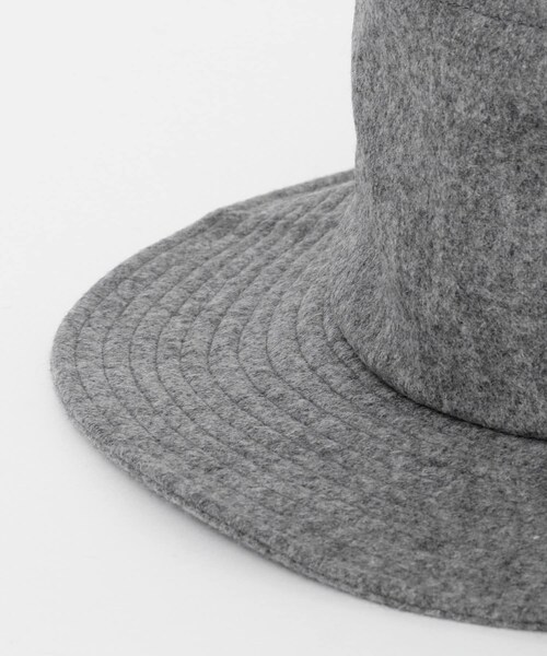 URBAN RESEARCH（アーバンリサーチ）の「『別注』KIJIMA TAKAYUKI×URBAN RESEARCH　ウールフランネルハット（ハット・メンズ・40 NAVY/01 BLACK/04 GRAY・2）」の13枚目の写真