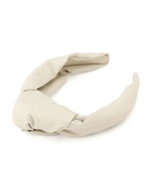 ADAM ET ROPE' | 【MARZOLINE MILANO】Knot Eco Leather Headband(カチューシャ)