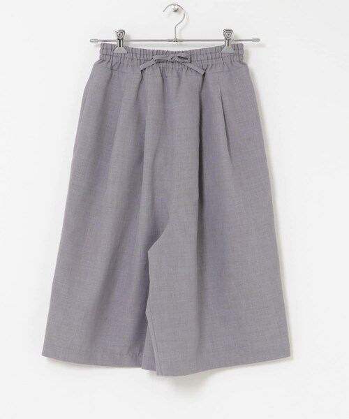 EKAL（エカル）の「『UR TECH DRYLUXE』ハイツイストワイドバミューダパンツ（その他パンツ・レディース・グレー/ネイビー/ブルーグレー・One）」の12枚目の写真