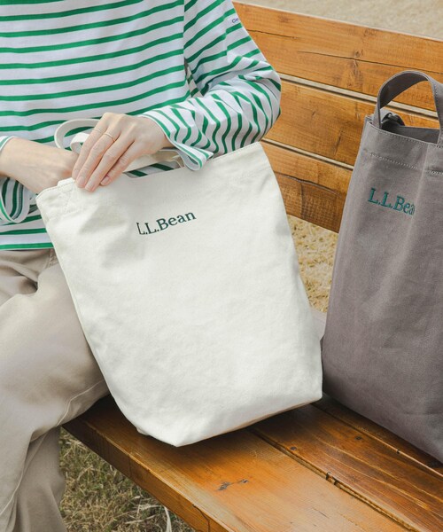 URBAN RESEARCH DOORS（アーバンリサーチドアーズ）の「『別注』L.L.Bean×DOORS　Shoulder Strap Tote M（ショルダーバッグ・レディース・Natural/Black/CarbonGray・one）」の15枚目の写真