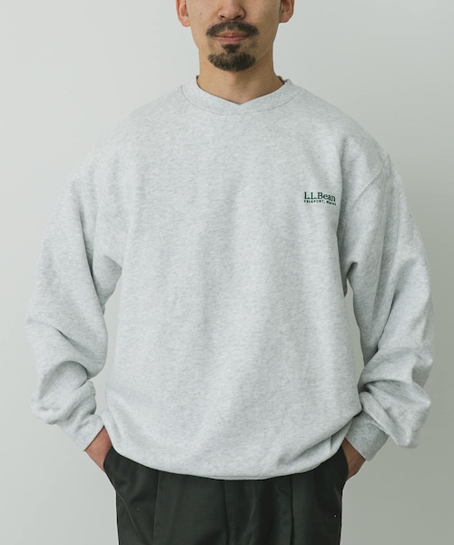 URBAN RESEARCH DOORS(アーバンリサーチドアーズ)の「L.L.Bean Smithfield Crewneck Sweat(スウェット・メンズ・Navy/Ecru/Birch/Maize/Pink/Iceblue・M/L/XL)」の2枚目の写真