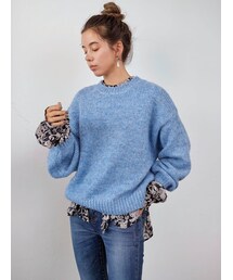 Ungrid | カラーモヘア混ルーズニット(ニット/セーター)