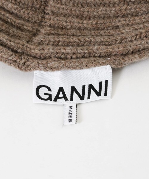 URBAN RESEARCH（アーバンリサーチ）の「GANNI　Structured Rib Beret（ハンチング/ベレー帽・レディース・TigersEye・-）」の7枚目の写真