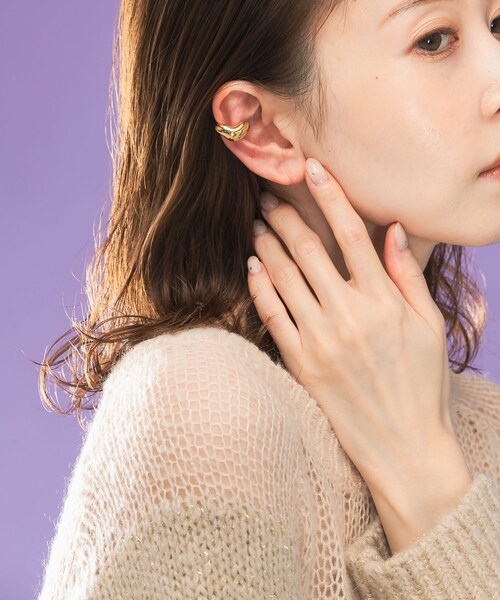 URBAN RESEARCH ROSSO（アーバンリサーチロッソ）の「Favorible　Beans earcuff（イヤリング・レディース・GOLD/SILVER・FREE）」の3枚目の写真