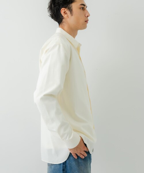 URBAN RESEARCH（アーバンリサーチ）の「Typewriter Washed Shirts（シャツ/ブラウス・メンズ・OFF/BEIGE/BROWN/NAVY・M/L）」の7枚目の写真