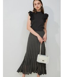 MERCURYDUO | シアーニットセットアップ(ワンピース)