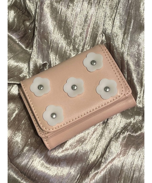 merry jenny（メリージェニー）の「flowerミニウォレット（財布・レディース・ブラック/ピンク/グリーン/ブルー・F）」の22枚目の写真