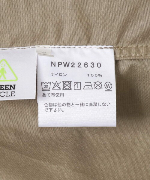 URBAN RESEARCH Sonny Label（アーバンリサーチサニーレーベル）の「THE NORTH FACE　SHORT COMPACT JACKET（テーラードジャケット・レディース・アイボリー/カーキ/ブラック・M/L）」の18枚目の写真