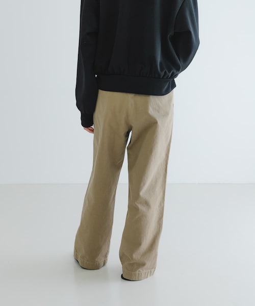 URBAN RESEARCH(アーバンリサーチ)の「CIOTA Weapon Chino Cloth Pants(チノパンツ・レディース・Beige・1/2)」の7枚目の写真