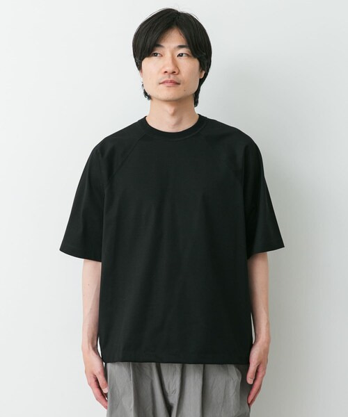 URBAN RESEARCH DOORS(アーバンリサーチドアーズ)の「STILL BY HAND ハーフスリーブカットソー(Tシャツ/カットソー・メンズ・BLACK/PALE GREY/NAVY/D.ORANGE・46/48)」の7枚目の写真