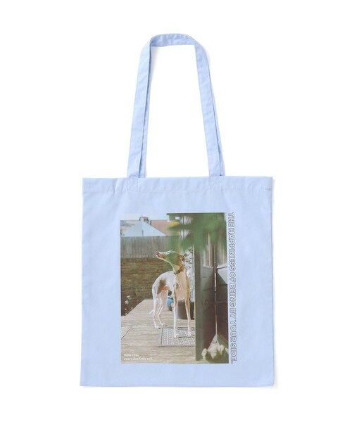 ROPE' PICNIC（ロペピクニック）の「【DOG MAGAZINE×ROPE' PICNIC】フォトトートバッグ（トートバッグ・レディース・ダークブラウン/ブルー/イエロー・F）」の17枚目の写真