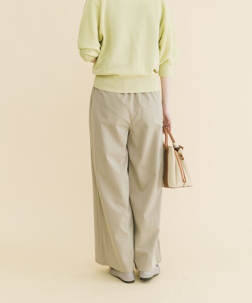 ITEMS URBANRESEARCH（アイテムズ アーバンリサーチ）の「ワイドイージーパンツ（その他パンツ・レディース・BEG/BRN/BRD・Free）」の18枚目の写真