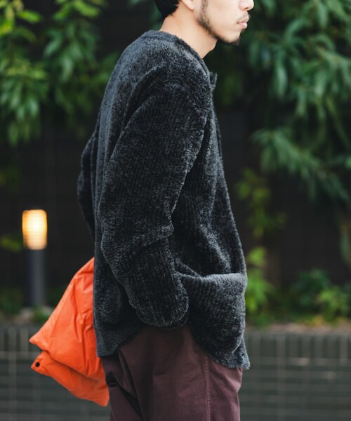 EKAL（エカル）の「OCTAカーディガン（カーディガン/ボレロ・メンズ・ブラック/グレー・M/L）」の16枚目の写真