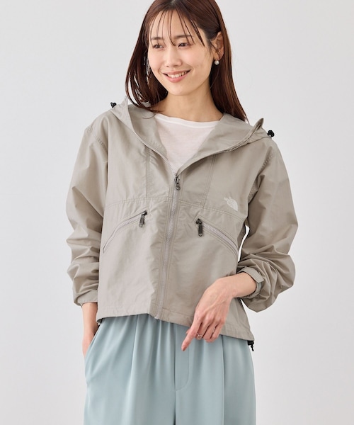 ROPE' PICNIC(ロペピクニック)の「【THE NORTH FACE/ザ・ノース・フェイス】Short Compact Jacket(マウンテンパーカー・レディース・ブラック/ホワイト/カーキ/ラベンダー・L/M)」の8枚目の写真