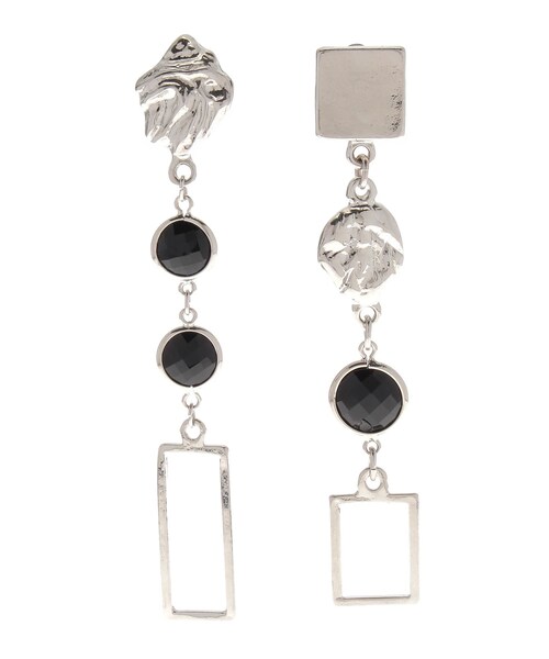 MURUA（ムルーア）の「マルチパーツピアス（ピアス（両耳用）・レディース・シルバー/ゴールド・F）」の3枚目の写真