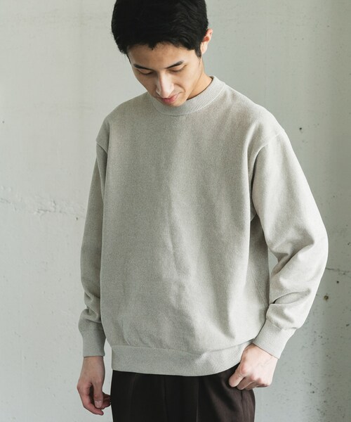 URBAN RESEARCH DOORS（アーバンリサーチドアーズ）の「モールニットプルオーバー（ニット/セーター・メンズ・GREIGE/SAGE/CHARCOAL・M/L）」の18枚目の写真