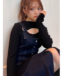 RESEXXY | バスト切り替え2WAYニットトップス(ニット/セーター)