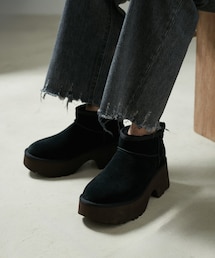 SALON adam et rope' | 【公式サイト限定】【UGG(アグ)】W CLASSIC ULTRA MINI NEW HEIGHTS(ブーツ)
