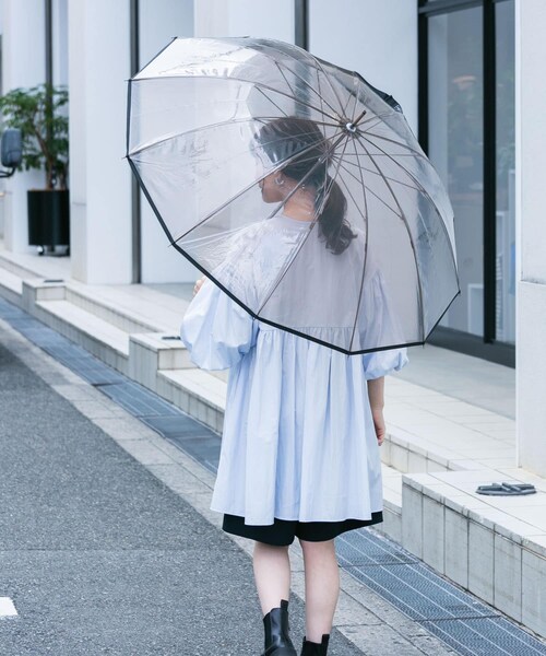 SMELLY（スメリー）の「Wpc.　ユニセックス 12Kプラスチックアンブレラ（長傘・レディース・BRN/NVY/GRY・FREE/one）」の18枚目の写真