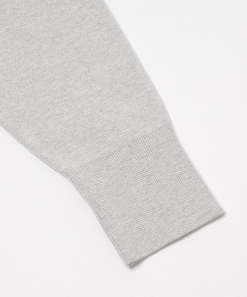 かぐれ(カグレ)の「コットンスウェットニット(ニット/セーター・レディース・LIGHT GRAY/DARK NAVY・Free)」の17枚目の写真