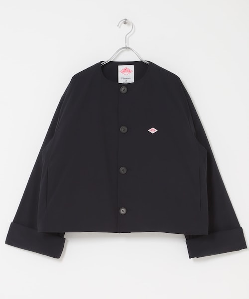 URBAN RESEARCH DOORS(アーバンリサーチドアーズ)の「DANTON COLLARLESS JACKET(その他アウター・レディース・DK.BLUE/IVORY/NAVY・36)」の13枚目の写真