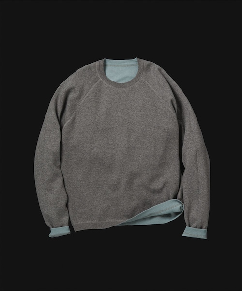 ADAM ET ROPE'(アダムエロペ)の「《リバーシブル》カシミヤブレンド ニットプルオーバー(ニット/セーター・メンズ・ブラック/ライトグレー/ダークブラウン/ネイビー/ブルー系・L/M)」の10枚目の写真