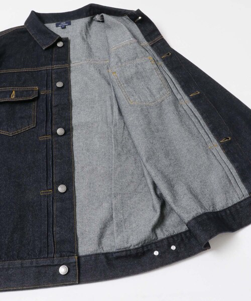 ITEMS URBANRESEARCH（アイテムズ アーバンリサーチ）の「SOFT FEEL DENIM 2NDジャケット（デニムジャケット・メンズ・BLACK/GRAY/INDIGO BLU・M/L）」の13枚目の写真