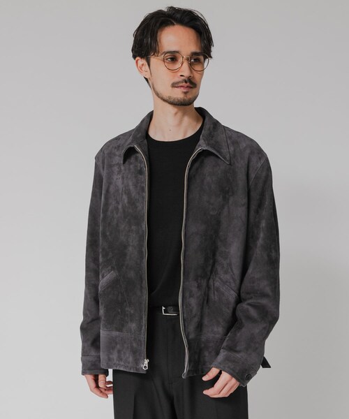 URBAN RESEARCH（アーバンリサーチ）の「GOAT SUEDE SPORTS JACKET（ブルゾン・メンズ・CHARCOAL・M/L）」の9枚目の写真