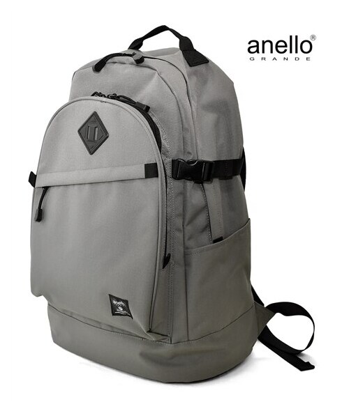 nissen（ニッセン）の「anelloGRANDE（アネログランデ）はっ水10ポケット大容量リュック（A4対応）（ニッセン限定色有）（バックパック/リュック・メンズ・ブラック/【廃番色】グレー/【廃番色】ネイビー/【廃番色】レッド/【廃番色】ターコイズブルー/ベージュ/ピンク/ホワイト(ニッセン限定色)/ミントグリーン(ニッセン限定色)・Y）」の3枚目の写真