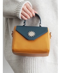 EVRIS | バイカラーミニショルダーバッグ(ショルダーバッグ)