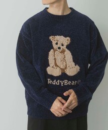 ITEMS URBANRESEARCH（アイテムズ アーバンリサーチ）の「Teddy Bear モールクルーネックニット（ニット/セーター・メンズ）」