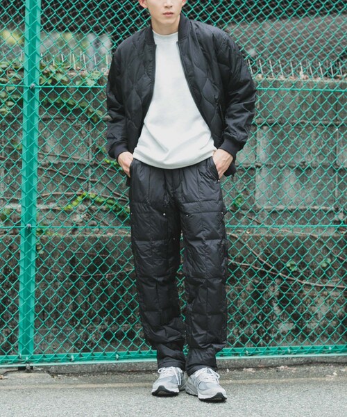 ITEMS URBANRESEARCH（アイテムズ アーバンリサーチ）の「TAION　Military MA-1 Down Jacket（その他アウター・メンズ・MULTI/BLK/OLV・M/L/XL）」の9枚目の写真