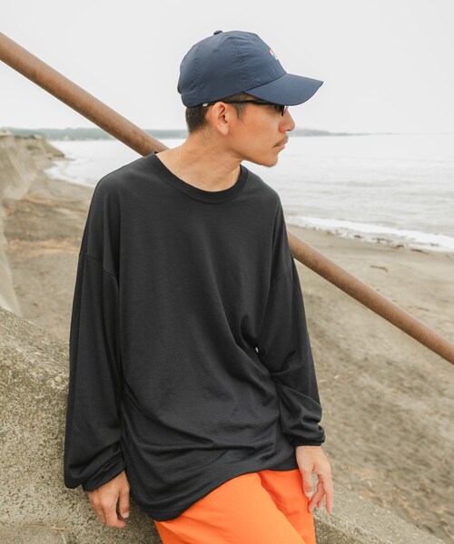 URBAN RESEARCH(アーバンリサーチ)の「Wide Dad GRAPHIC CAP WITH HATCH(キャップ・メンズ・NAVY/ORANGE/BLACK・Free)」の9枚目の写真