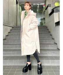 EMODA | ハイネック2WAYロングコート(モッズコート)