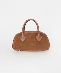 MARCO BIANCHINI | MARCO BIANCHINI　スウェードレザーラウンドバッグ(ショルダーバッグ)