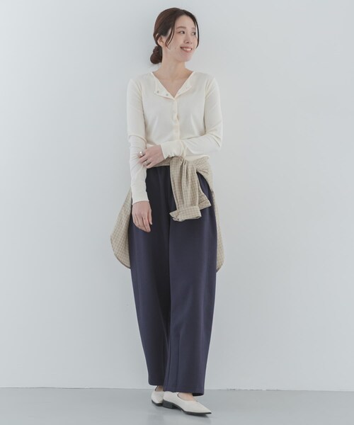 URBAN RESEARCH Sonny Label（アーバンリサーチサニーレーベル）の「メルティスウェットバレルパンツ（スウェットパンツ・レディース・グレー/ネイビー・Free）」の20枚目の写真