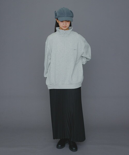 SENSE OF PLACE by URBAN RESEARCH(センスオブプレイスバイアーバンリサーチ)の「フリースキャップ(キャップ・レディース・GRAY/BLACK・One)」の22枚目の写真